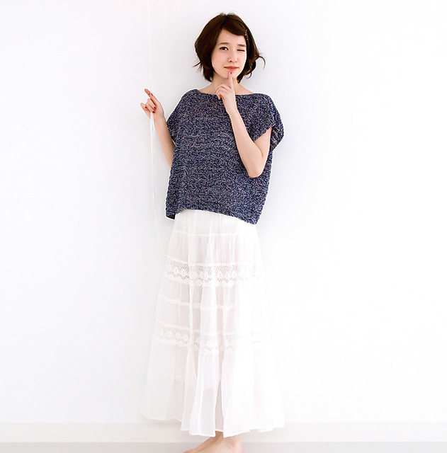 218s-06 Relie Drop-stitch Tee