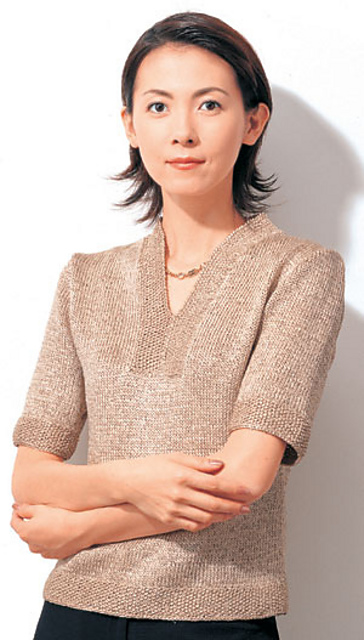 23-15 Silk Short-sleeve Sweater