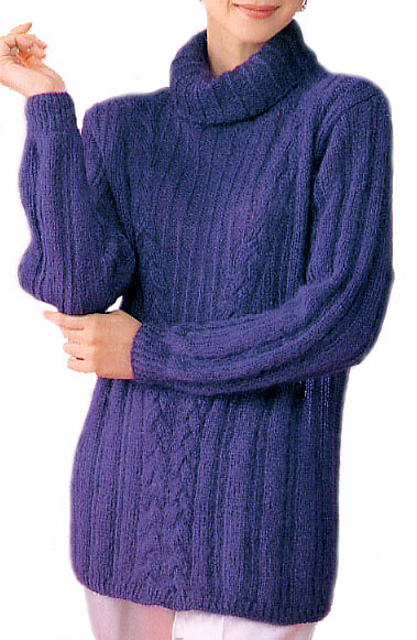 96-97-10 Turtleneck Pullover