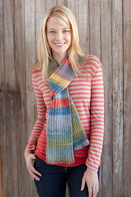 Smooth Sailing Ribbed Scarf