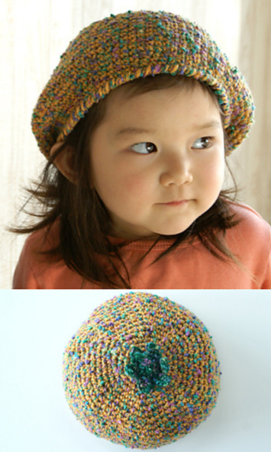 Mandarin Orange Beret