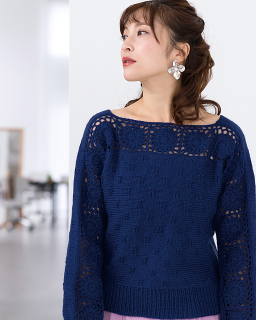 tricot14-4 Motif Sweater