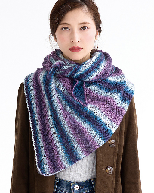 tricot14-6 Merisilk Shawl