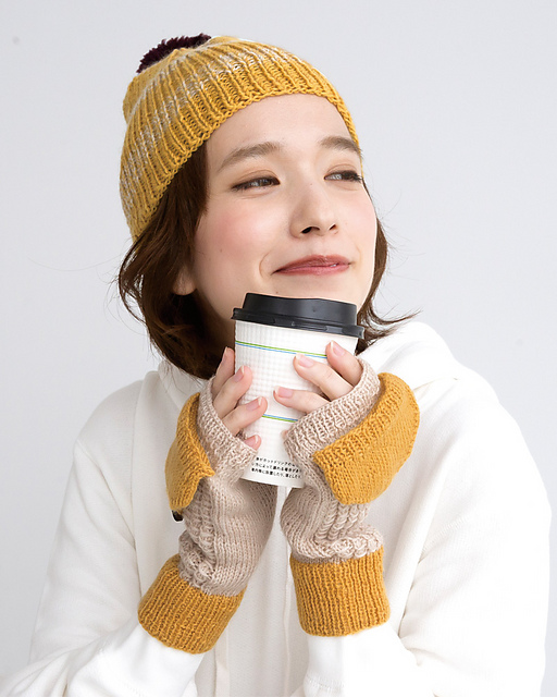 218w-11 Bicolor Mitts