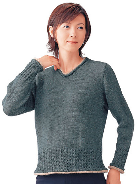 23-24-16 V-neck Sweater