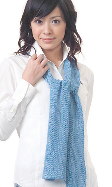 Tunisian Simple Stitch Scarf