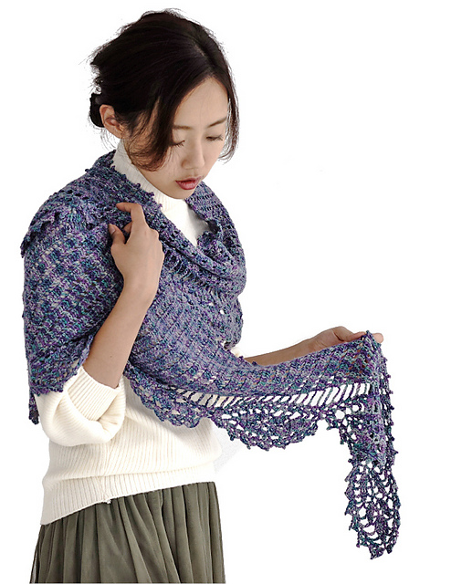 1245sh Triangular Shawl