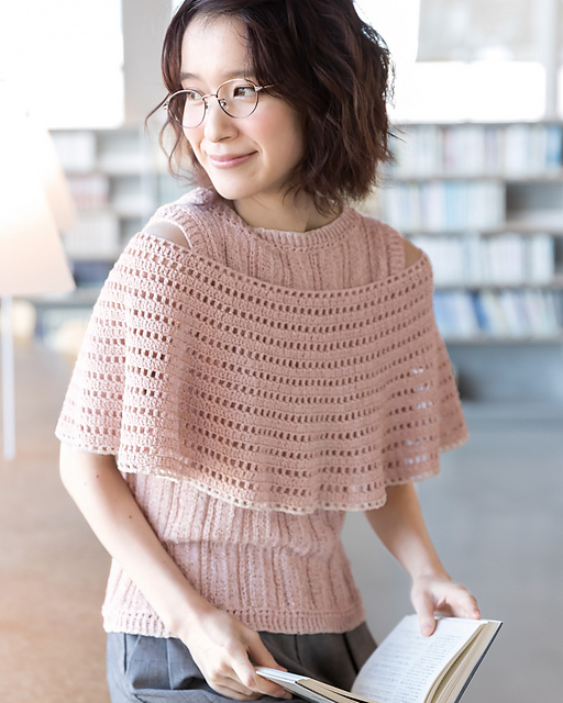 219ss-02 Beauty Silk Capelet