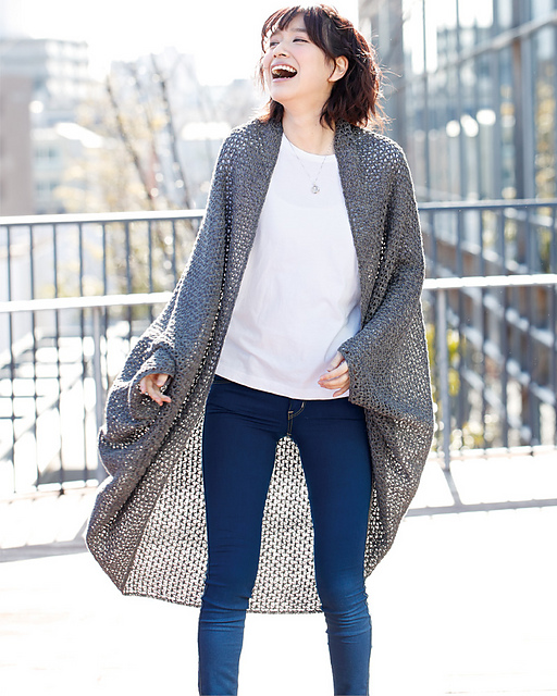 219ss-05 Chanvre Shrug