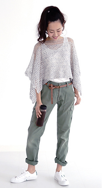 903poncho Lacy Poncho