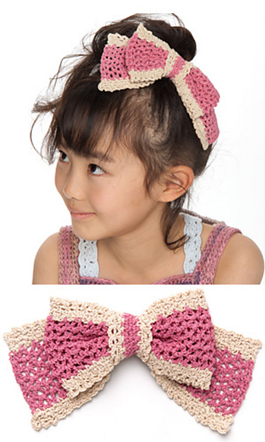 Silk Garden Hair Ribbon