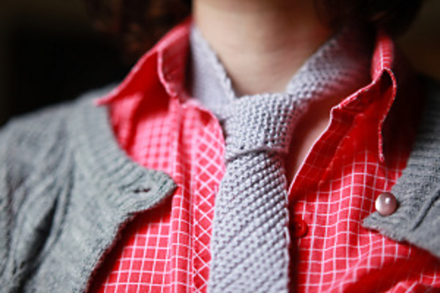 Dad Style Bias Knit Tie