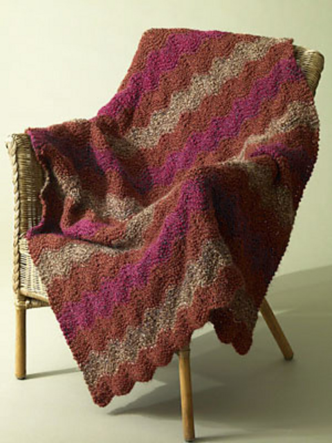 Catch the Wave Afghan