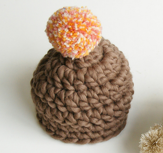 Kids' Pompom Beanie
