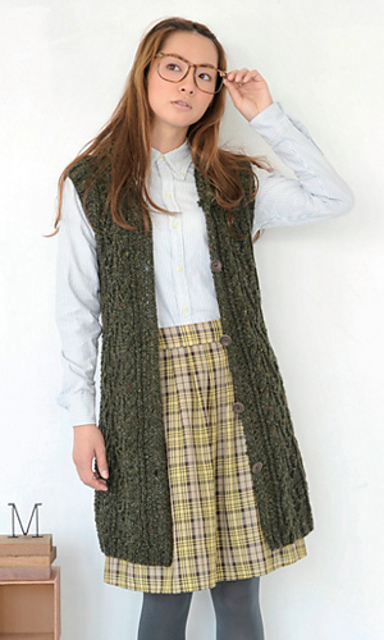 Long Hooded Vest
