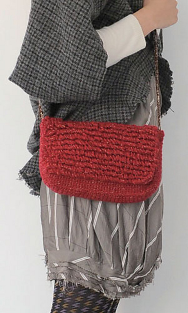 Shine Merino Reversible Purse