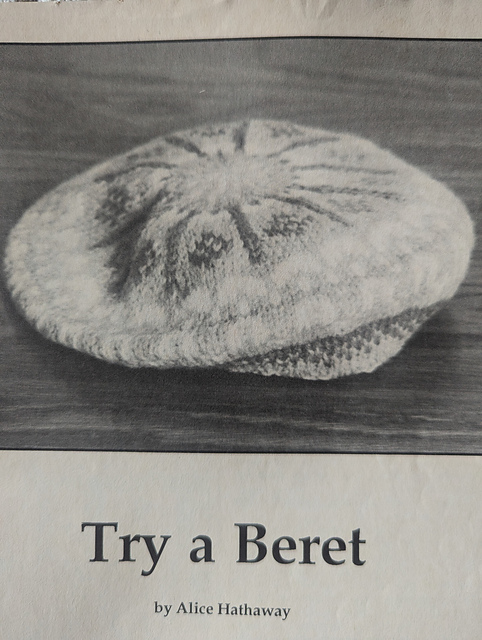 Fair Isle Beret