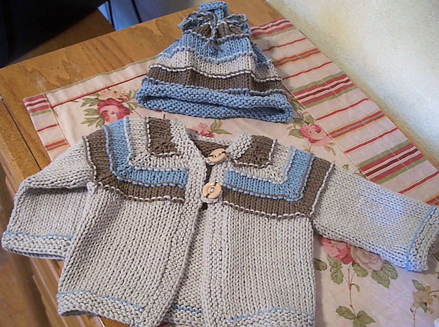 Simple Stripes Baby Hat