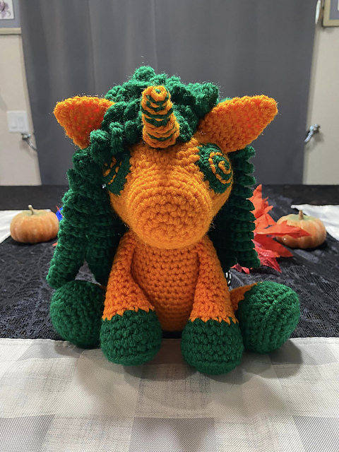 Autumn the pumpkin unicorn