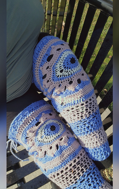 Lunar Gaze Leg Warmers