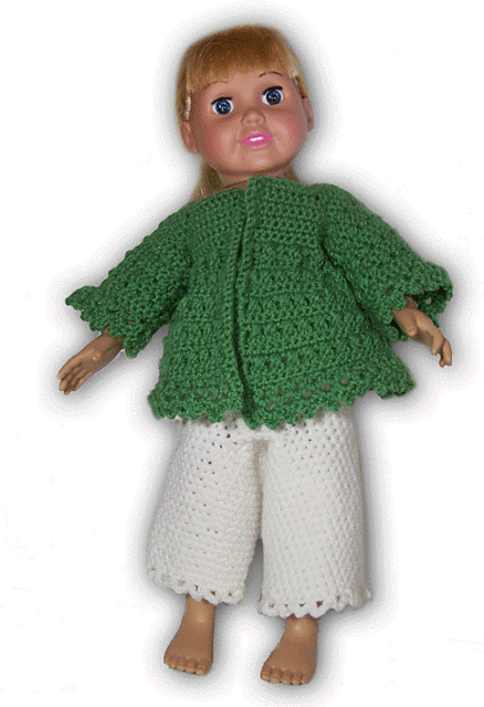 American Girl or 18" Doll Flair Sweater