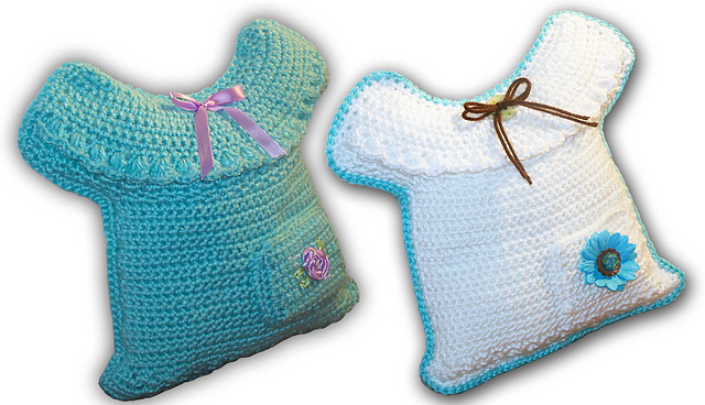 Sweet Reversible Dress Pillow