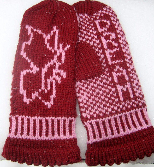 Butterfly Dreams Mittens