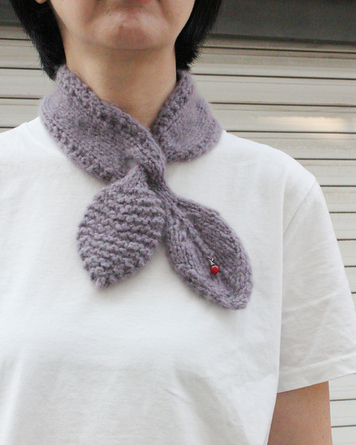 Lavender Leaf Scarf
