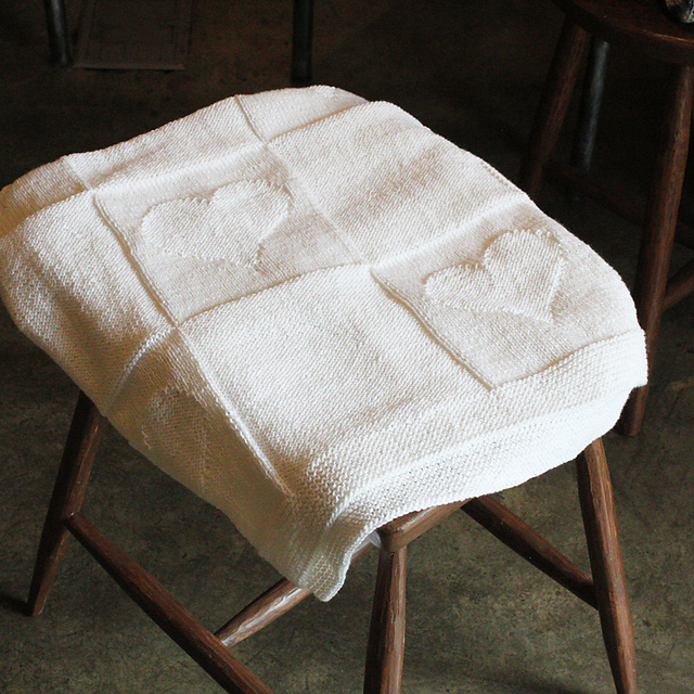 Heart Baby Blanket