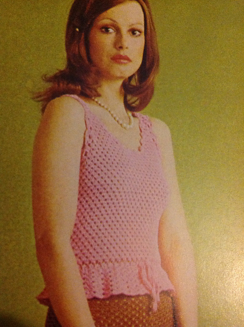 Two Evening Tops (Pink top)