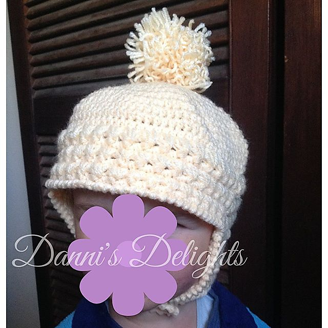 No. 30 Child's Crocheted Helmet