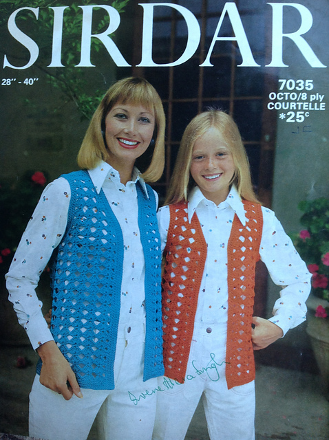 Crochet Jacket for Little Girls and Bigger Girls