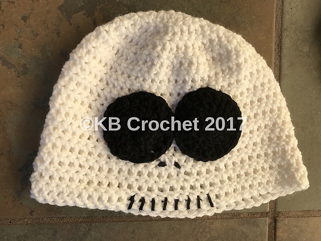 Halloween Beanies (Zombie and Skeleton)