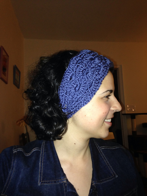 Scalloped Headband Ear Warmer