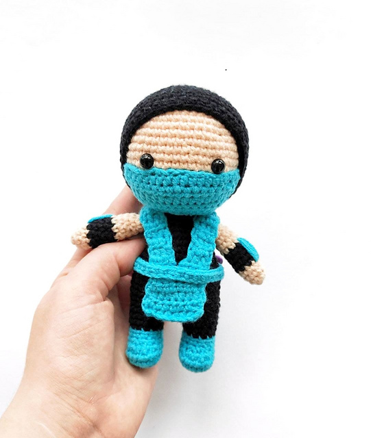 Ninja in Blue