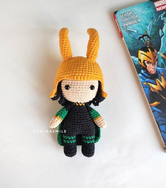 Viking with horns