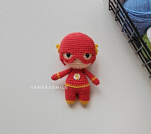 Little guy in red