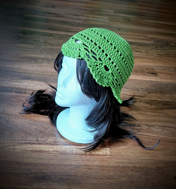 Boho Lacy Skull Cap