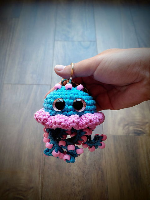 Nelly the Beaded Jellyfish