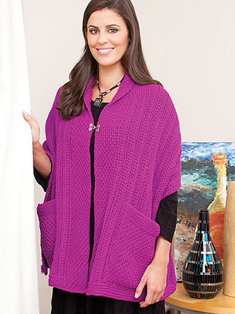 Tunisian Reader's Wrap