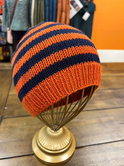 Striped Beanie