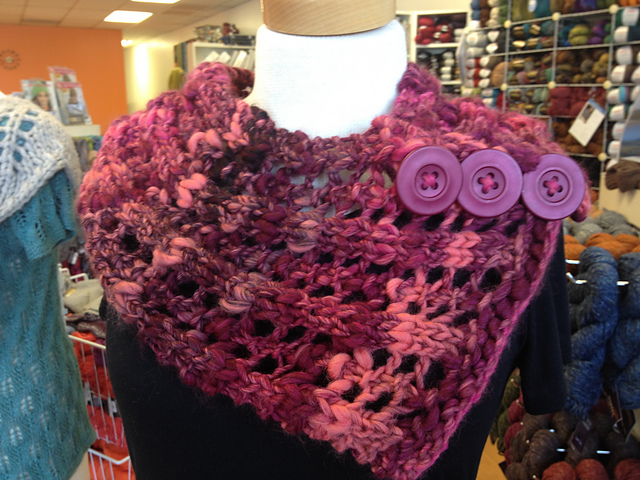 Three Button Neck Wrap:  Your Way