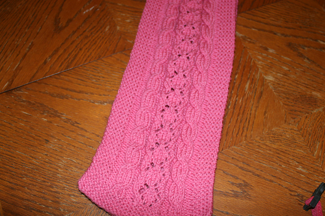 Cedar Cove Days knit scarf
