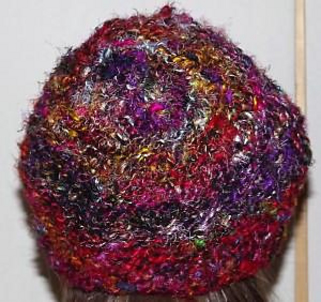 Spring Silk Slouchy Hat