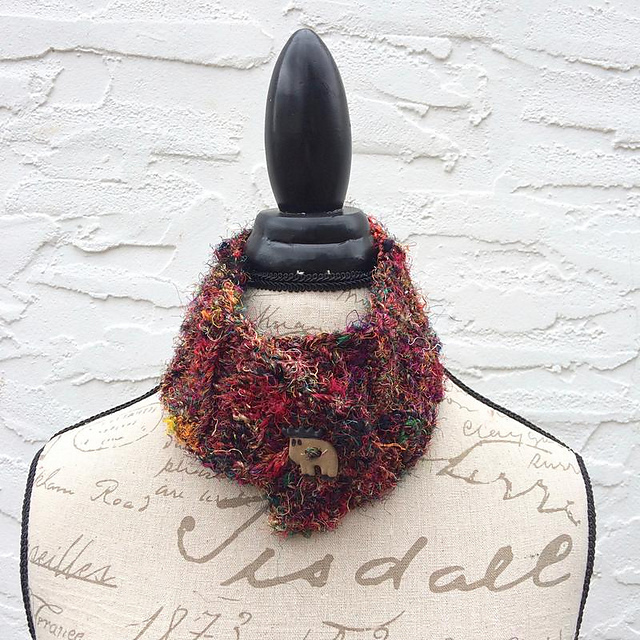 Easy Banana Fiber Cowl