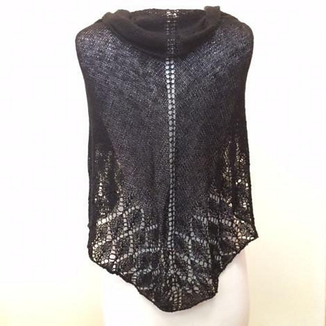 Lace Weight Silk Shawl
