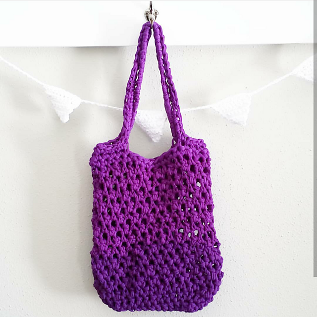 Violet Summer Tote