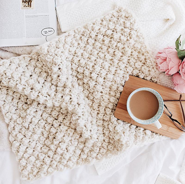 Raspberry Dream Baby Blanket