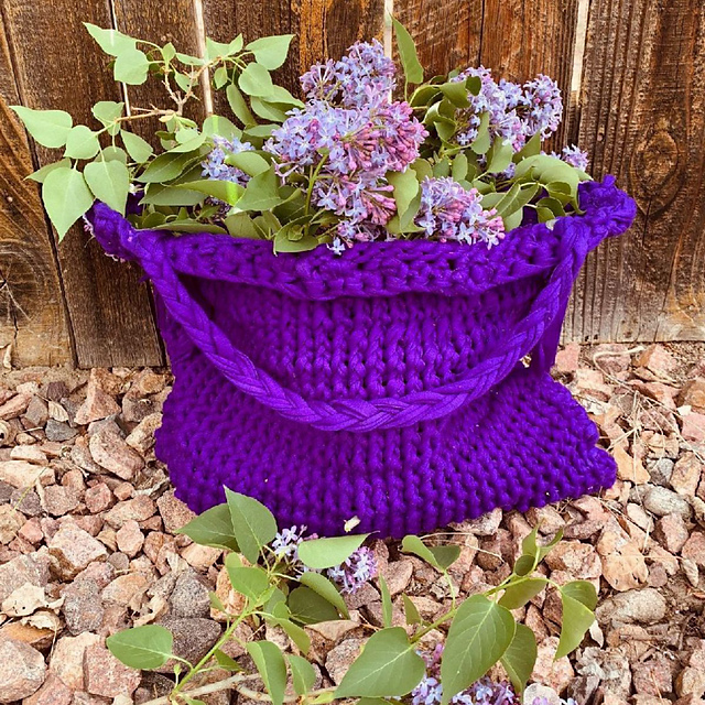 Beginner Friendly Knitted T Shirt Bag
