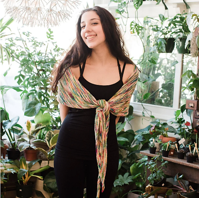 Neon Pop Shawl